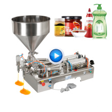 G2WTD double heads small scale industry machine carbonated drink essential oil attar bottle liquid filler filling machines